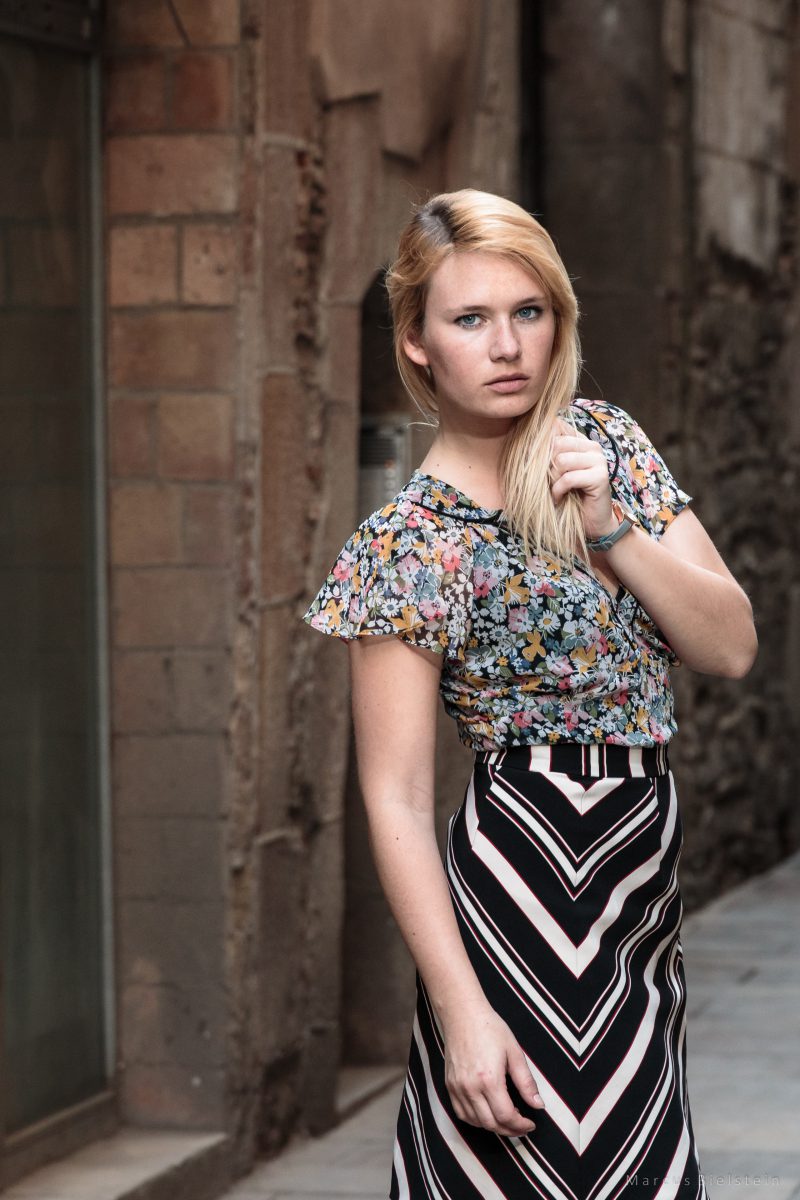 Outfit of the Week Print blocking Besparkling