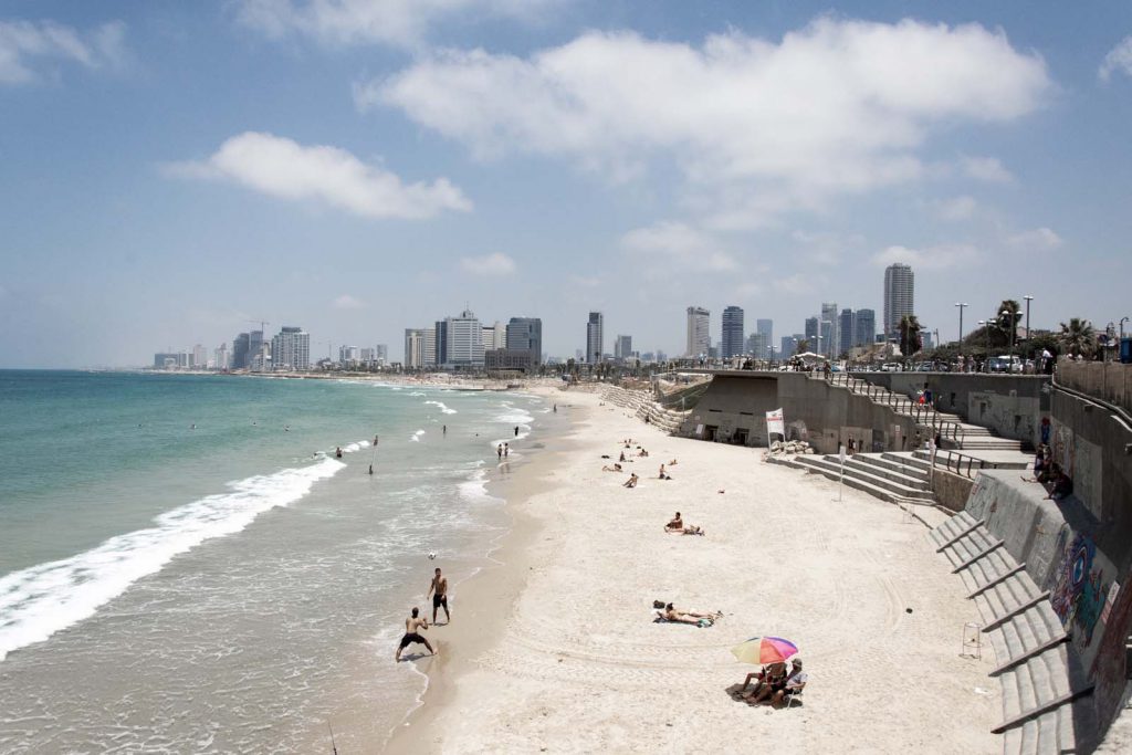 Tel Aviv, Stadt, Strand, Israel