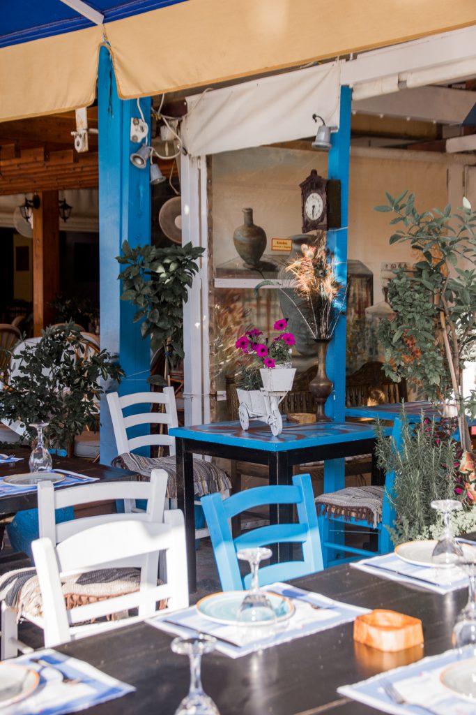 Kreta, Taverne, essen, trinken