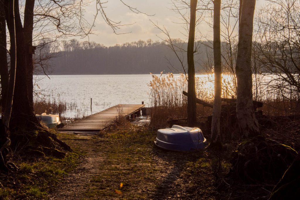 Gutshof Woldzegarten, Müritz_Müritz See, Steg, See, Deutschland Urlaub