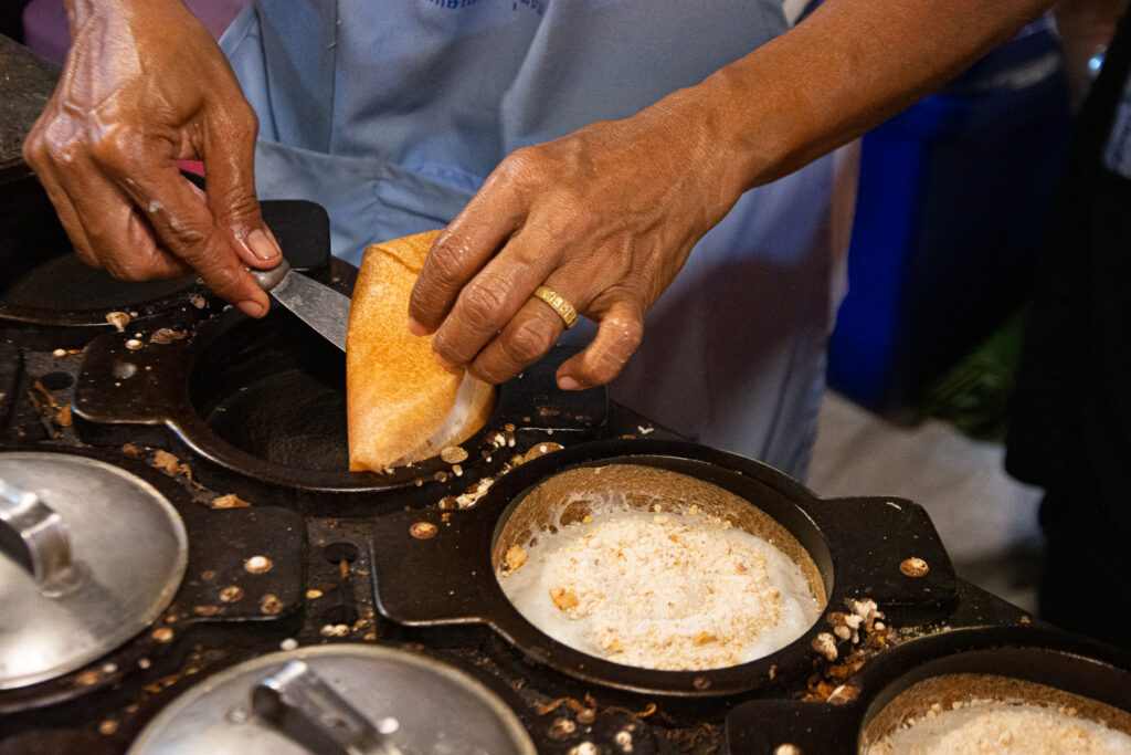 Thailand, street food, street market, Phuket,rice, grilled