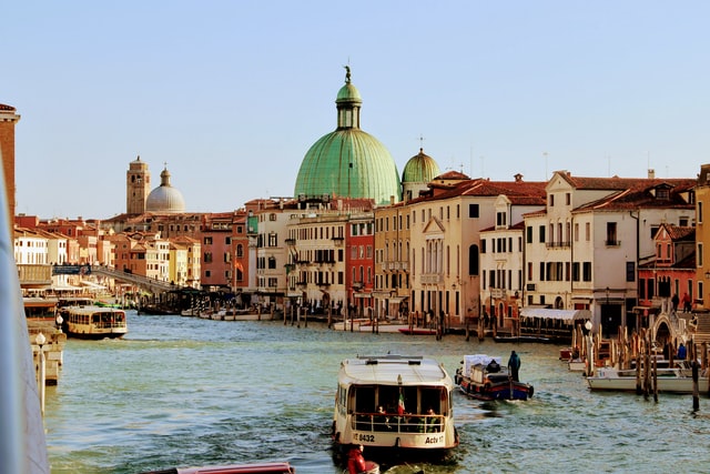 Italien,Venedig,Wasser,Gondeln